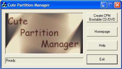 Cute Partition Manager